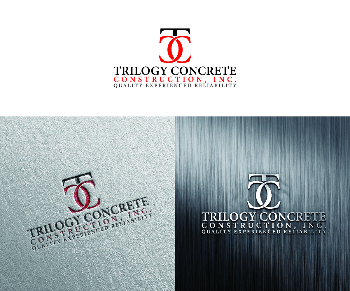 Design de Logo par eMARK pour Trilogy Concrete Construction, Inc. | Design #13580616