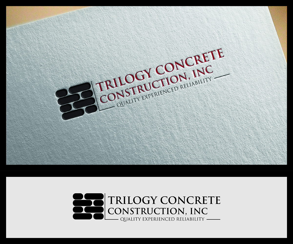 Design de Logo par eMARK pour Trilogy Concrete Construction, Inc. | Design #13580618