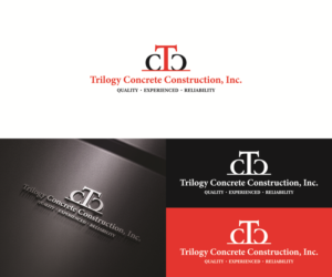 Logo Design by Logico Artlines for Trilogy Concrete Construction, Inc. | Design: #13579298