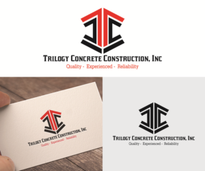 Logo Design by Logico Artlines for Trilogy Concrete Construction, Inc. | Design: #13579301