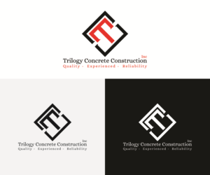 Logo Design by Logico Artlines for Trilogy Concrete Construction, Inc. | Design: #13579303