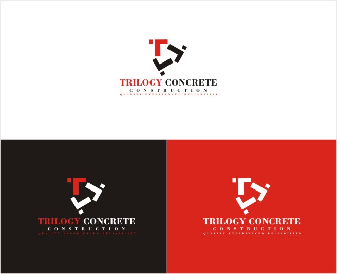Logo Design by Sushma for Trilogy Concrete Construction, Inc. | Design #13590853