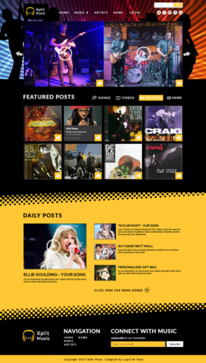 Need A Standard Musical Download  Website | Web-Design von bdesigner9