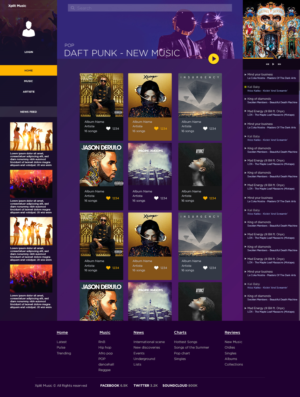 Need A Standard Musical Download  Website | Web-Design von insert name here