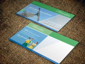 Postcard Design by nafizrahat for Paradise Home Cleaning | Design: #13597733