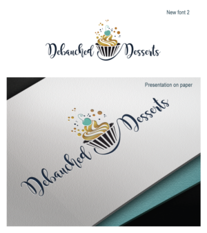 Logo Design by Elza for Debauched Desserts | Design: #13617984