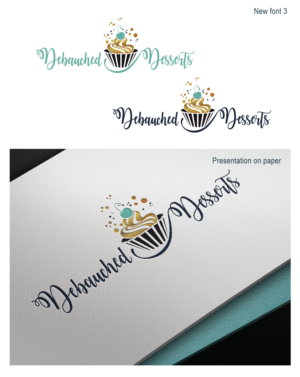 Logo Design by Elza for Debauched Desserts | Design: #13618280