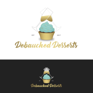 Logo Design by Claire.W for Debauched Desserts | Design: #13588381