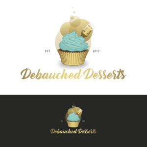 Logo Design by Claire.W for Debauched Desserts | Design: #13588610