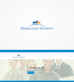 Logo Design by Paulsein for Debauched Desserts | Design: #13594572