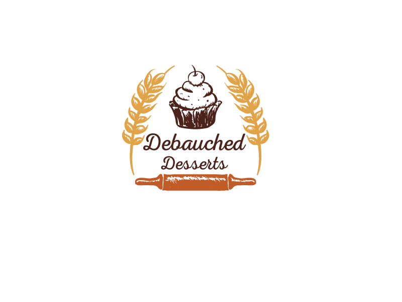 Logo Design by adobeomor for Debauched Desserts | Design #13584655