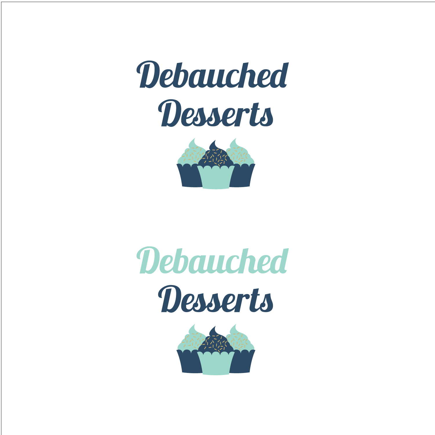 Logo Design by Maximilian.Design for Debauched Desserts | Design #13588589