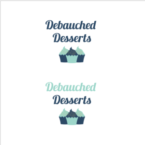 Logo Design by Maximilian.Design for Debauched Desserts | Design: #13588589