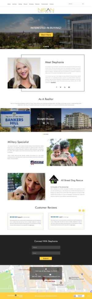 Diseño Web por pb para Nisan Real Estate | Diseño: #13587226