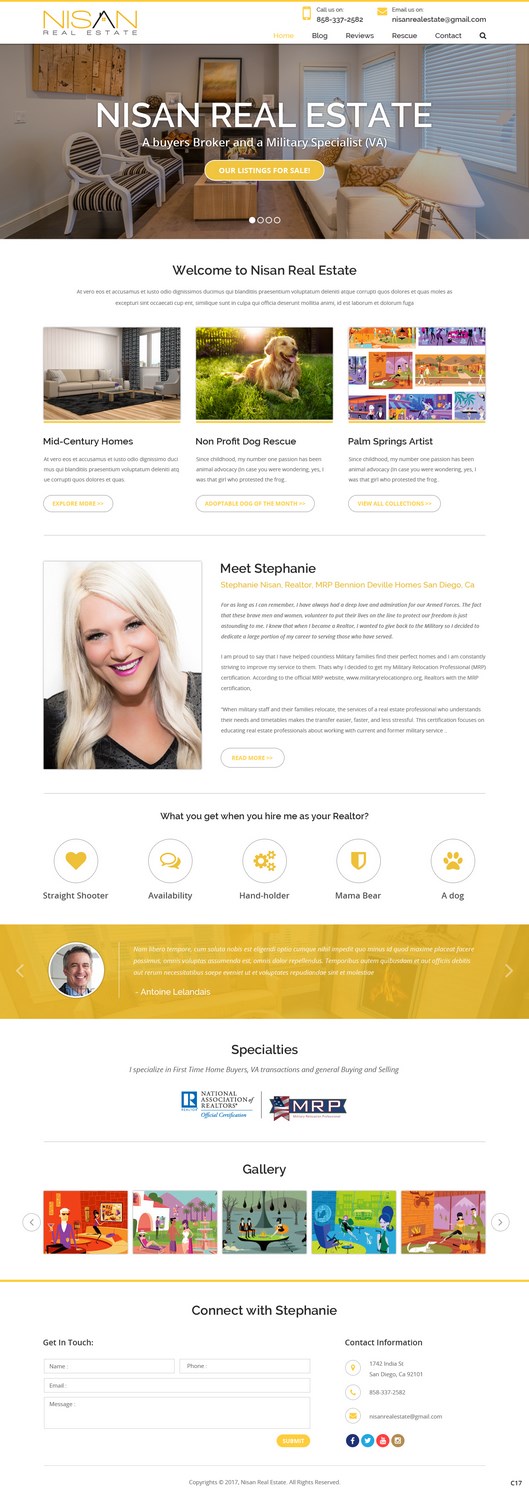 Web-Design von pb für Nisan Real Estate | Design #13587243