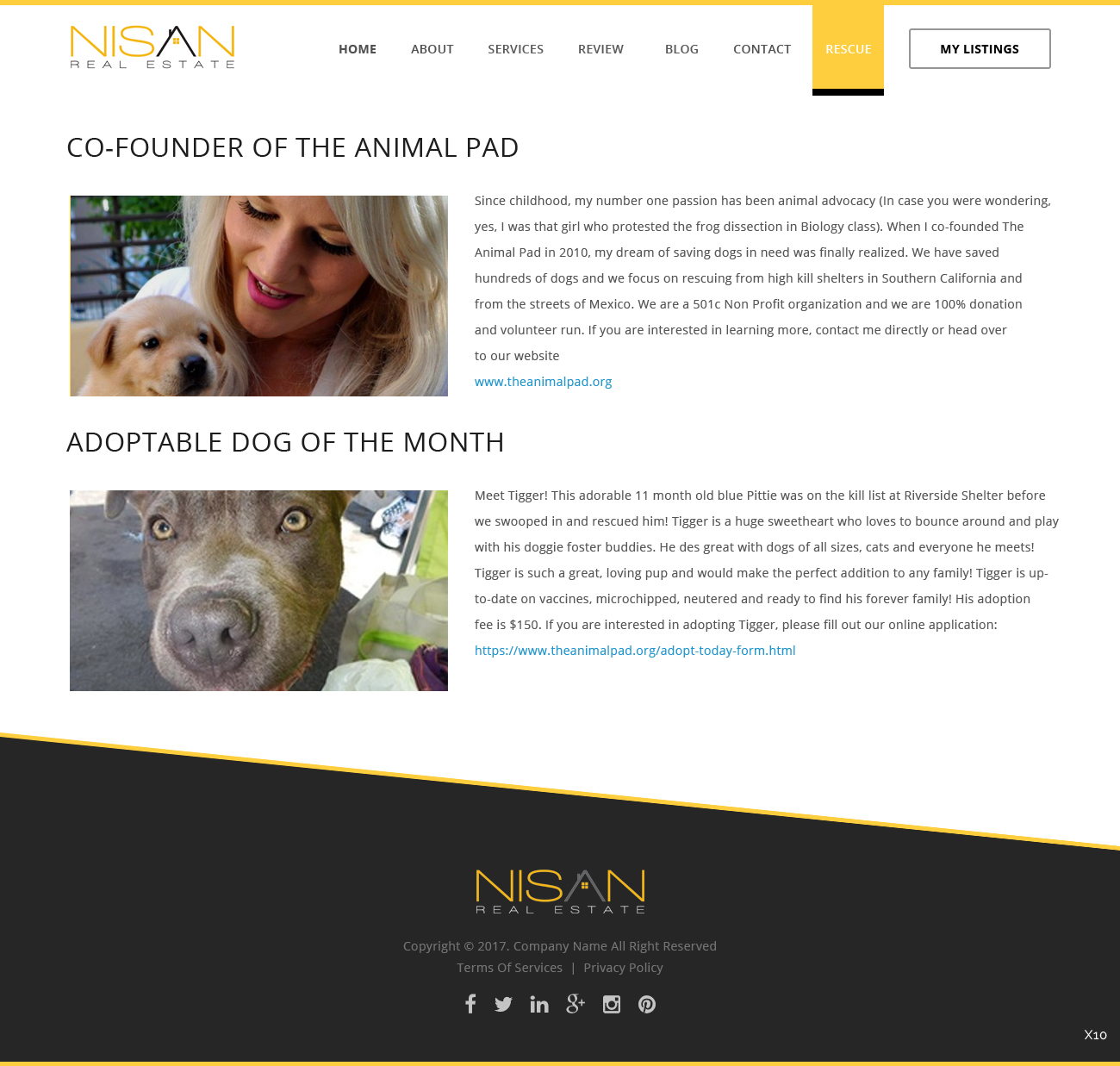 Web Design by pb for Nisan Real Estate | Design #13665789