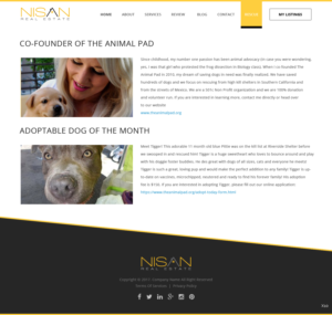 Web Design by pb for Nisan Real Estate | Design: #13665789