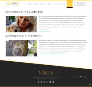 Web Design by pb for Nisan Real Estate | Design: #13677704