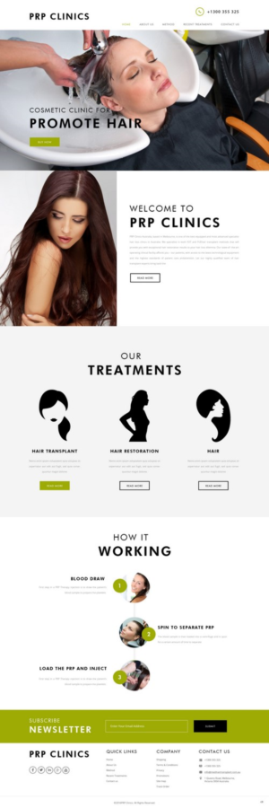Diseño Web por pb para Medihair Pty Ltd | Diseño: #13587296