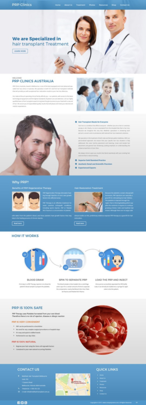 Diseño Web por pb para Medihair Pty Ltd | Diseño: #13587299