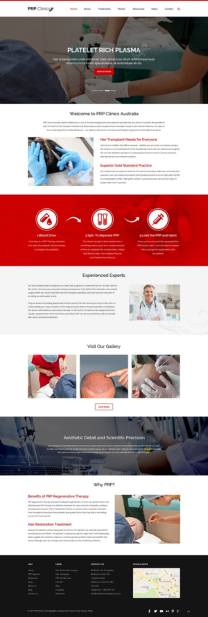 Diseño Web por pb para Medihair Pty Ltd | Diseño: #13587307