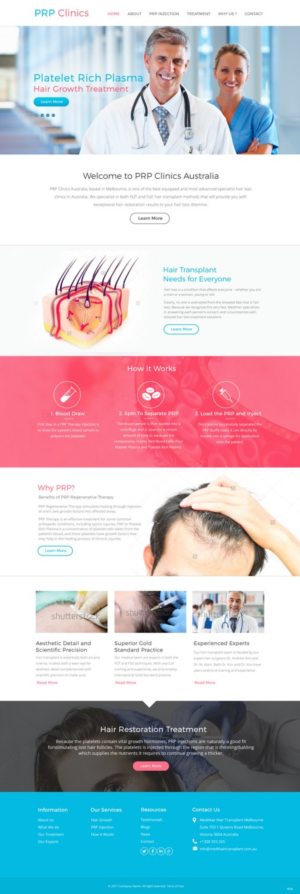 Diseño Web por pb para Medihair Pty Ltd | Diseño: #13587316