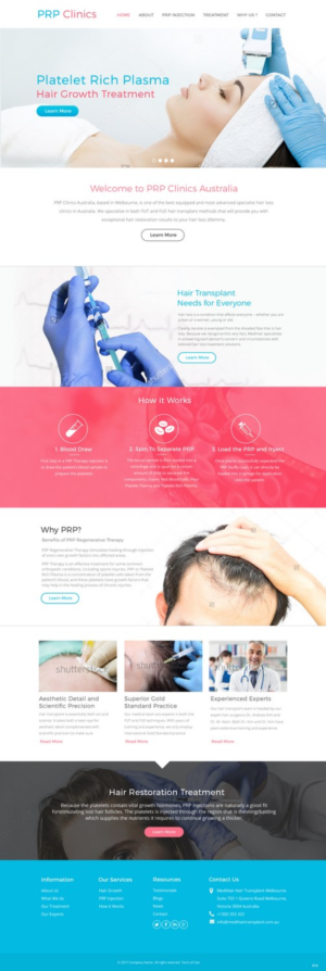 Diseño Web por pb para Medihair Pty Ltd | Diseño: #13587323
