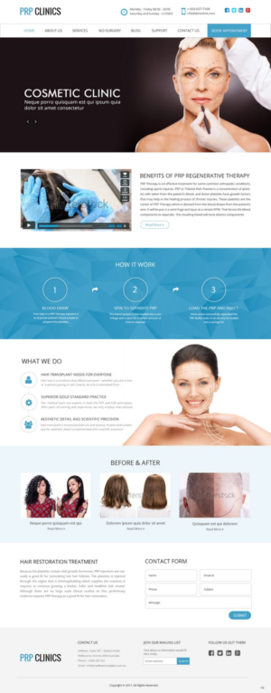 Diseño Web por pb para Medihair Pty Ltd | Diseño: #13587324