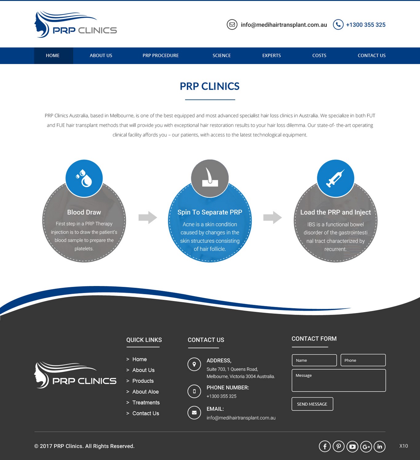 Diseño Web por pb para Medihair Pty Ltd | Diseño #14185986