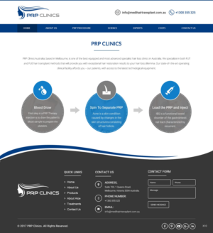 Diseño Web por pb para Medihair Pty Ltd | Diseño: #14185986