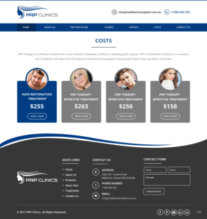 Diseño Web por pb para Medihair Pty Ltd | Diseño: #14185989