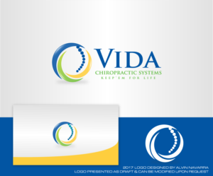 Logo Design by alvinnavarra for Vida Chiropractic | Design: #13590196