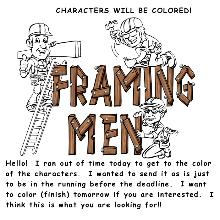 Logo Design by David Harston for Framing Men LLC | Design #13727465