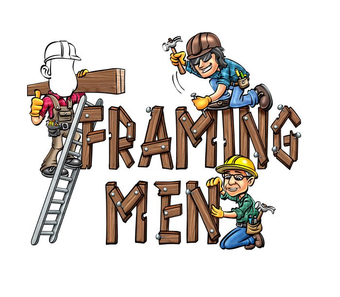 Logo Design by David Harston for Framing Men LLC | Design #13740856