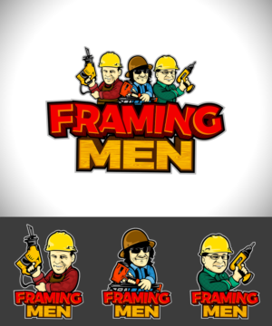 Diseño de Logo por nivleik para Framing Men LLC | Diseño: #13679276