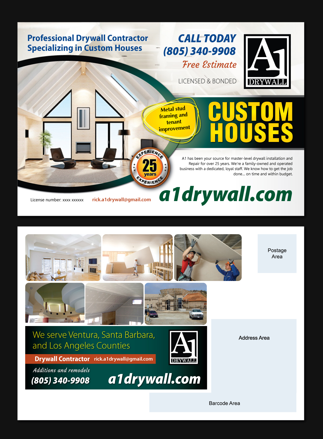 Postcard Design by meet007 for Ventura Banners | Design #13647447