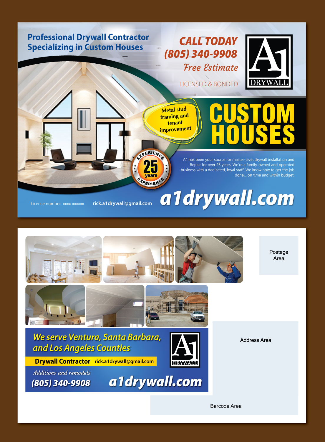 Postcard Design by meet007 for Ventura Banners | Design #13647469