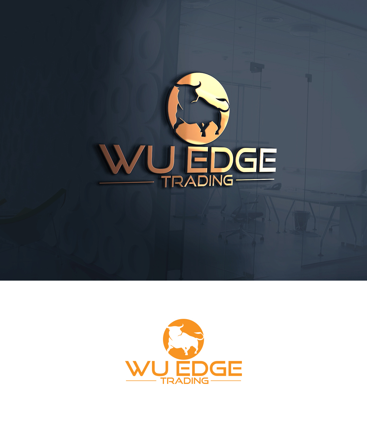 Logo Design by supercreative for Wu Edge Trading LLC. | Design #13888059