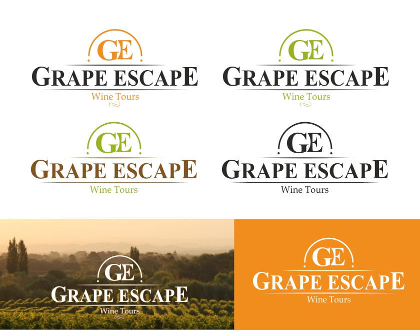 Design de Logo par Anca V. pour Grape Escape Ltd | Design #13582782