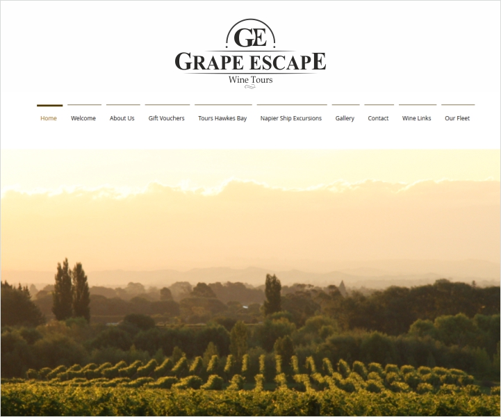 Logo Design by Anca V. for Grape Escape Ltd | Design #13582783