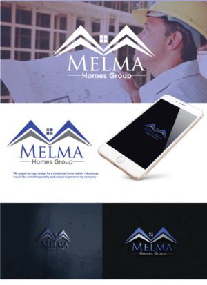 Diseño de Logo por gleace design 2022 para melma homes group | Diseño #13661655