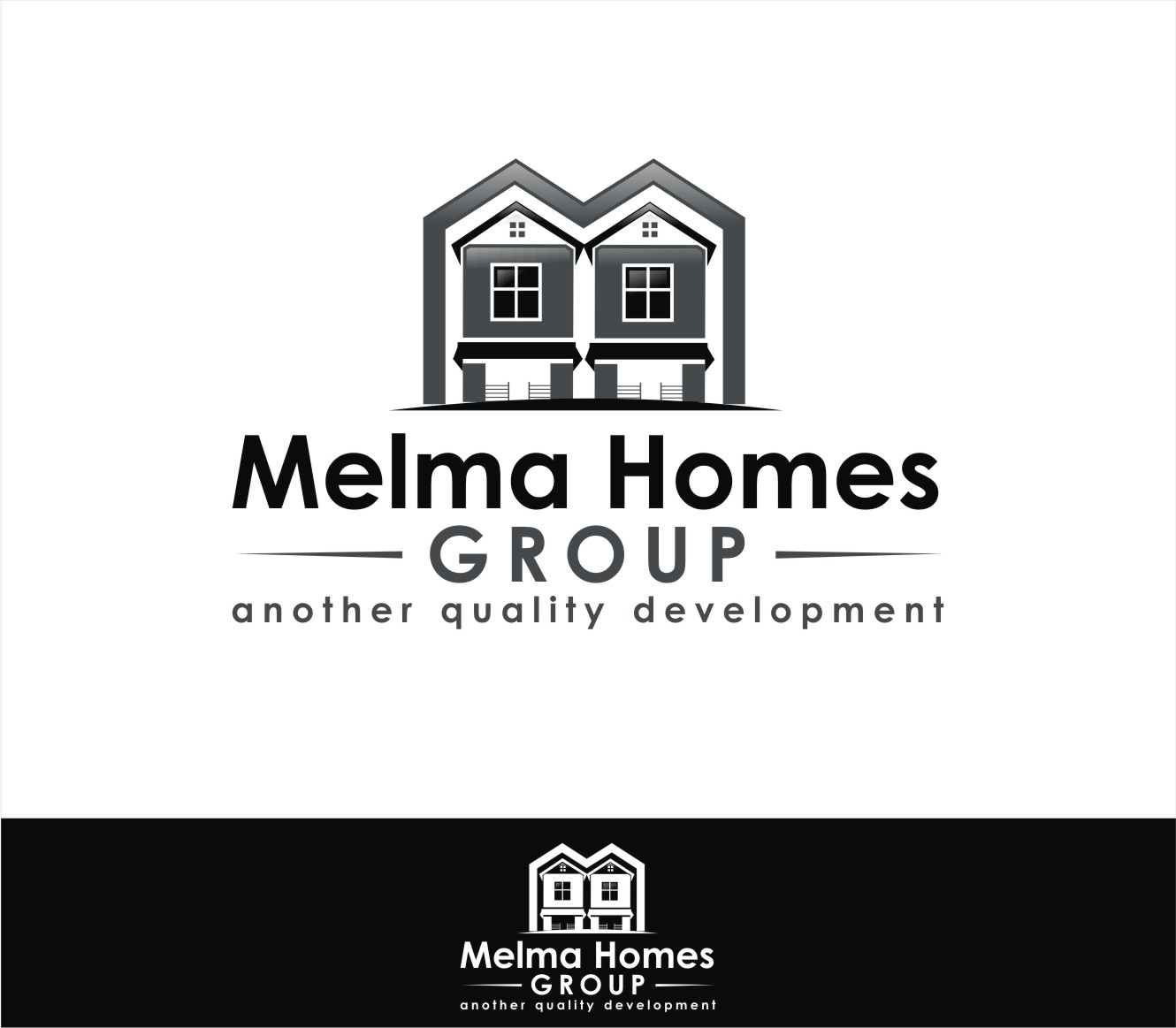 Logo Design by Soul Light for melma homes group | Design #13588122