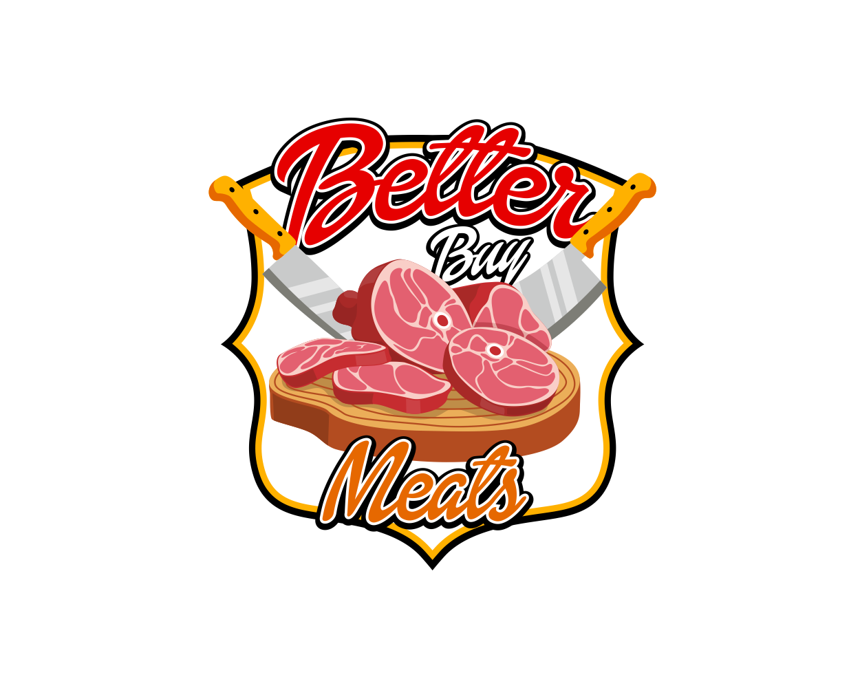 Logo Design by alpino for Better Buy Meats | Design #13576740