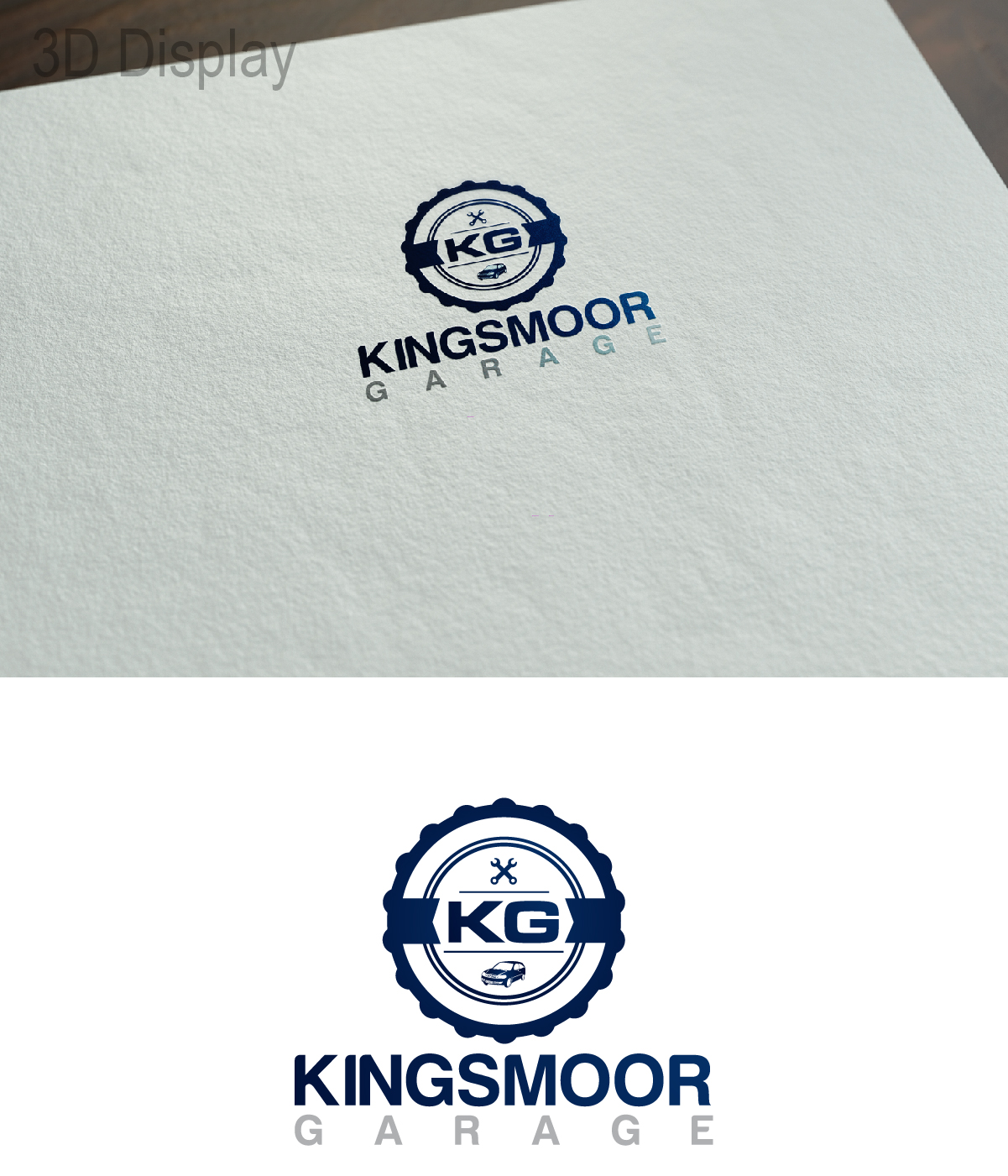 Logo Design by 3Guys for Kingsmoor Garage Ltd | Design #13608295