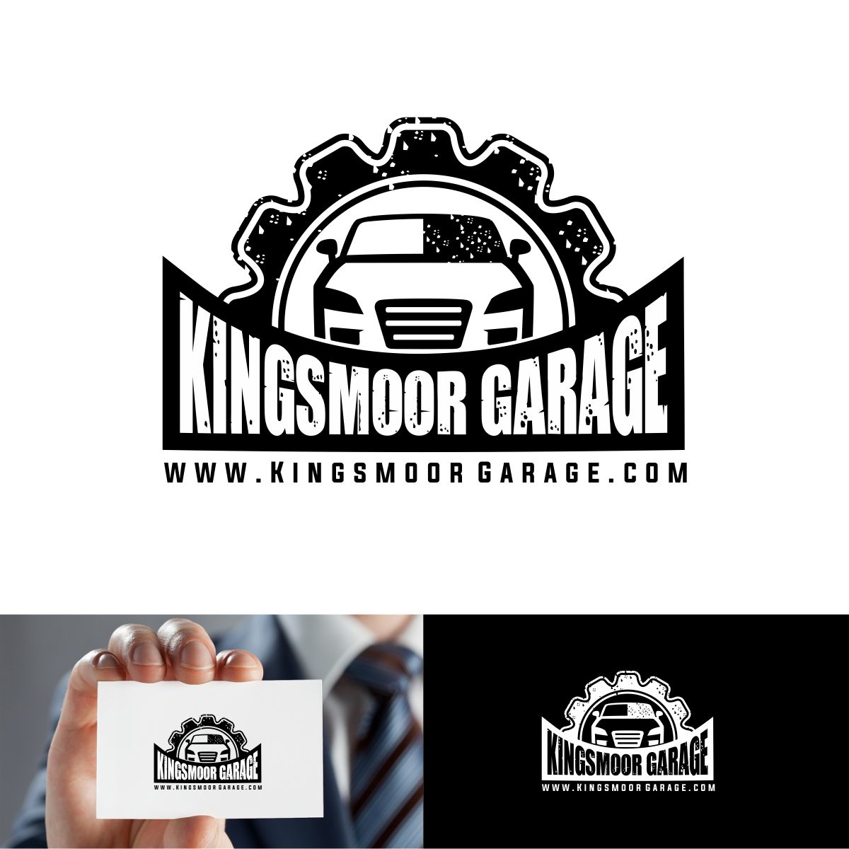 Logo Design by webeezine for Kingsmoor Garage Ltd | Design #13580585