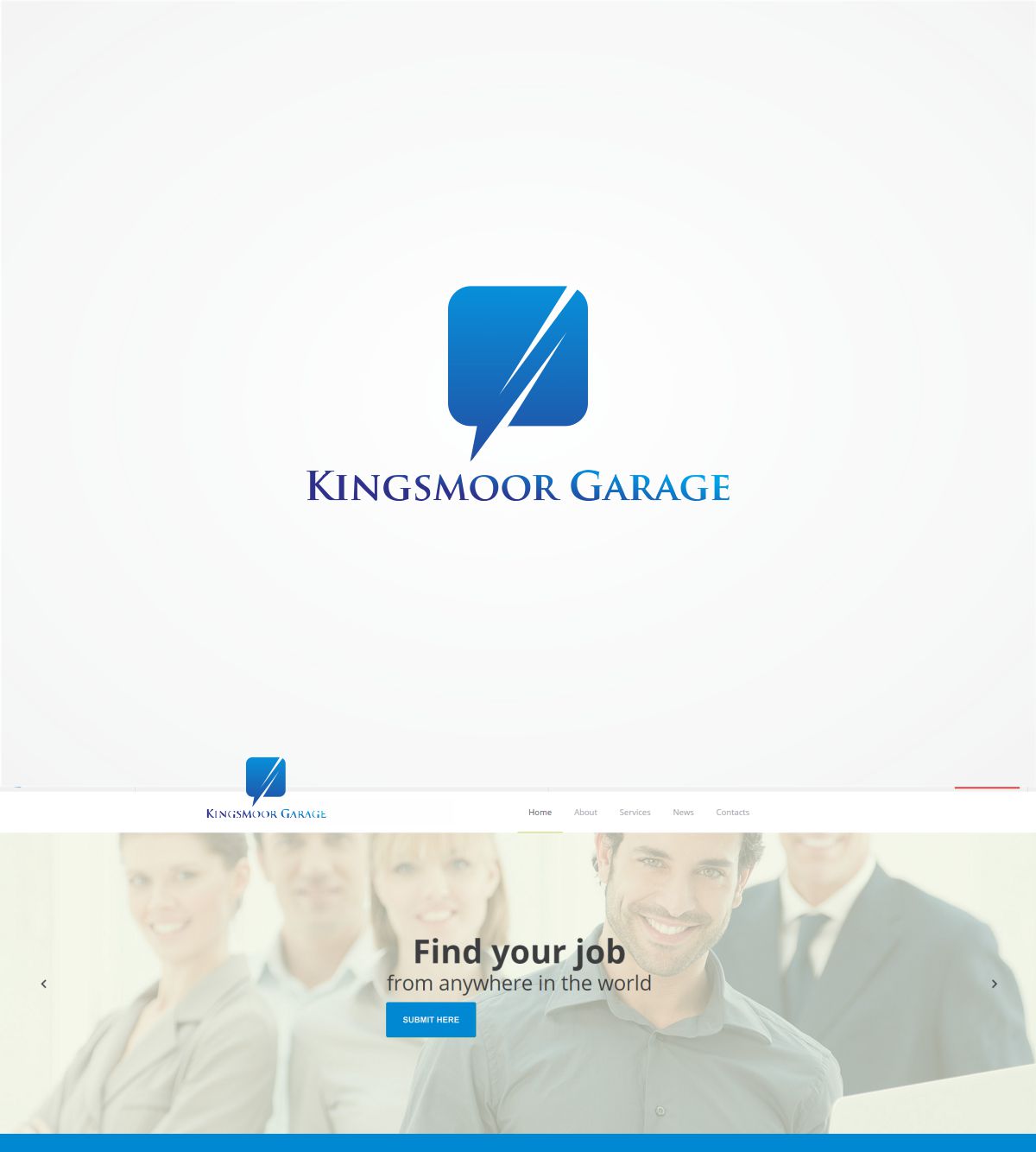 Logo Design by Paulsein for Kingsmoor Garage Ltd | Design #13594537