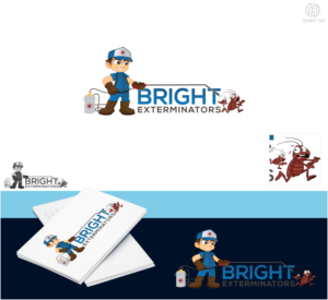 Logo Design by Honey GD for Bright Exterminators, Inc | Design: #13666339