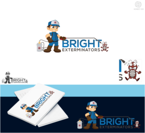 Logo Design by Honey GD for Bright Exterminators, Inc | Design #13667148