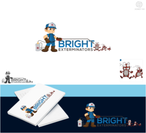 Logo Design by Honey GD for Bright Exterminators, Inc | Design: #13667217