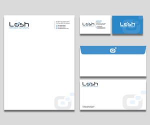 Stationery Design by Right_D for Losh Network Services | Design: #13593559